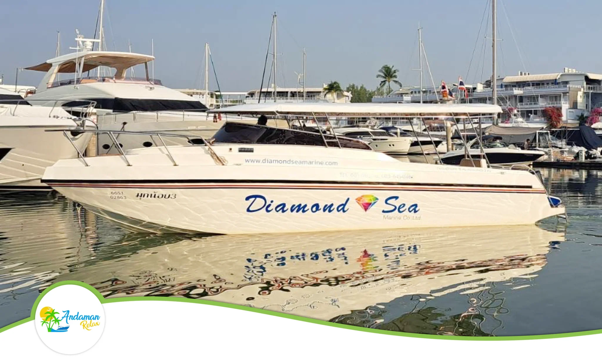 Engines Speedboat Medium Size (Mook Noi)