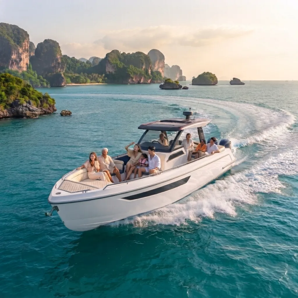 Private Speedboat Charter Phuket to Krabi: Explore Phuket, Krabi and the Andaman Islands by Private Boat