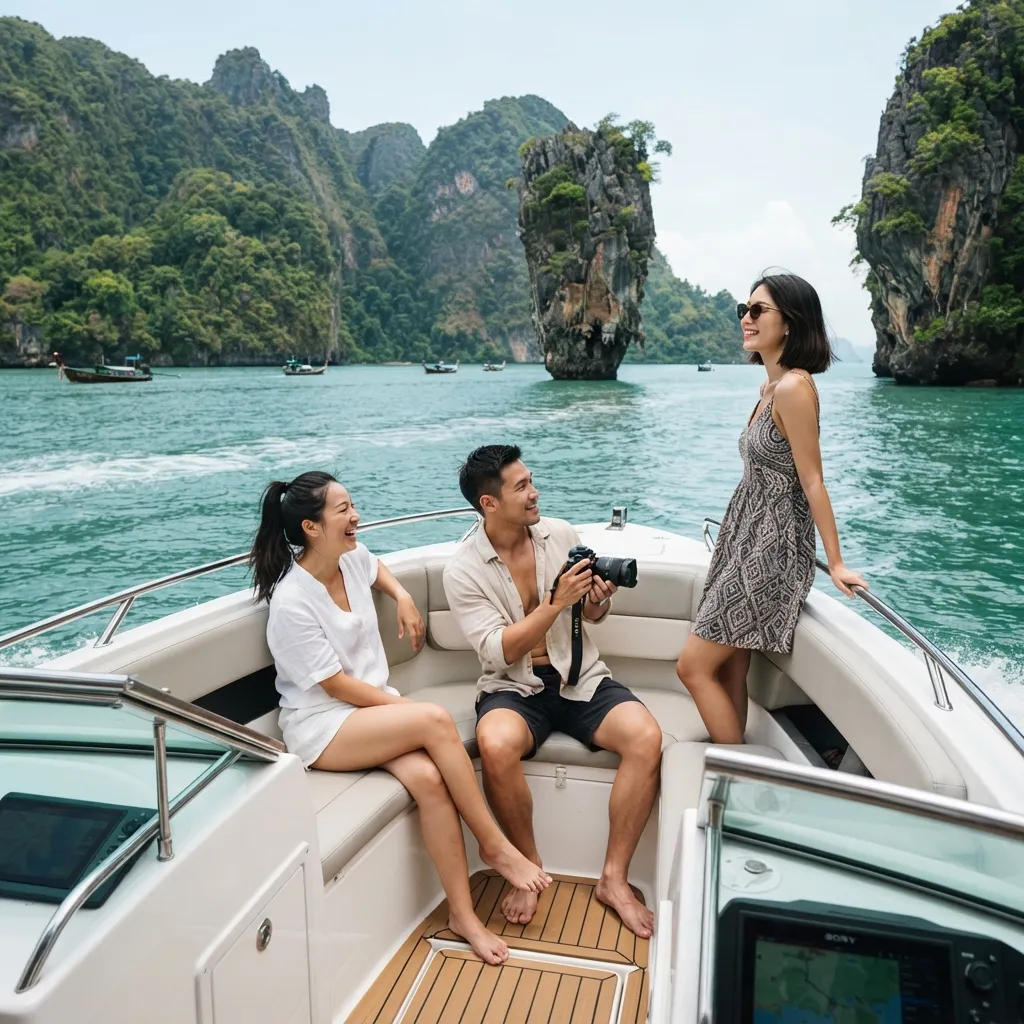 James Bond Island Private Boat Tour: Explore Phang Nga Bay by Private Speedboat