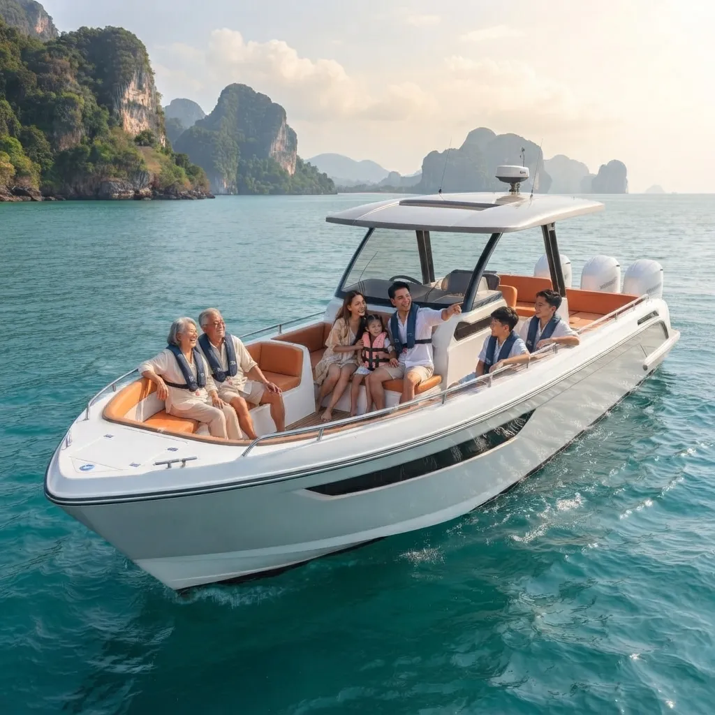 Private Speedboat Phuket for Family: A Comfortable and Flexible Way to Explore Phuket